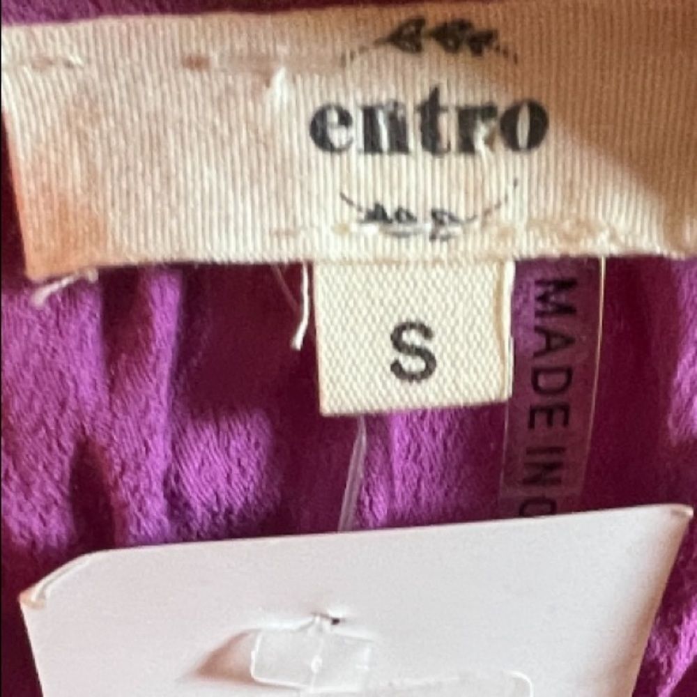 Entro Purple Top nwt - Picture 4 of 7